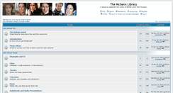 Desktop Screenshot of mcgannlibrary.org